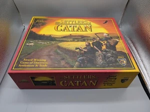 Mayfair Board Games Settlers of Catan (4th Ed, 2nd) w/5-6 Player Exten VG+/NM - Picture 1 of 6