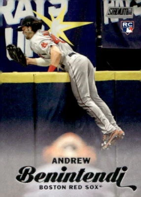 2017 Stadium Club #149 Andrew Benintendi Rookie RC - Image 1 of 2