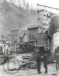 Deadwood South Dakota © 1870 Reprint from its original Scan 8X11 - Picture 1 of 1