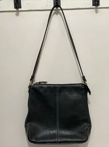 Fossil 75082 Genuine Leather Purse Pebbled Leather Shoulder Bag - Picture 1 of 18