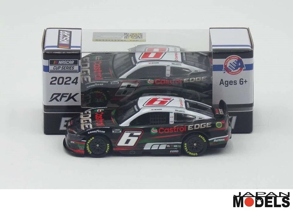 Castrol Edge Mustang #6 Brad Keselowsky Action Racing Collectibles 1:64 Die Cast - Immagine 1 di 1