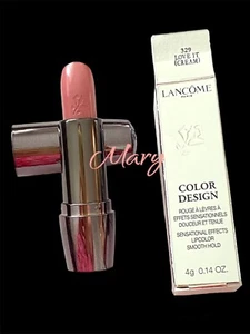 Lancome Color Design Cream Lipstick # 329 Love It ~ Full Size 0.14oz New in Box - Picture 1 of 1