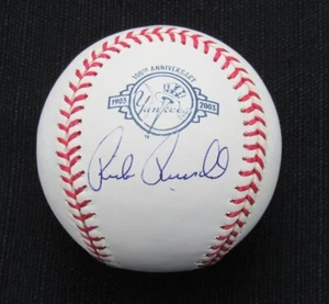 Rick Reuschel Signed/Auto Yankees 100th OML Baseball JSA 186845 - Picture 1 of 2
