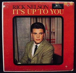 RICK NELSON-It's Up To You-Nice Early Rock Album-IMPERIAL #LP 9223-Rockabilly - Picture 1 of 3