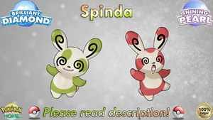 💎Shiny/Non-shiny Spinda 6IV💎Pokémon Brilliant Diamond/Shining Pearl (💯Legal) - Picture 1 of 29