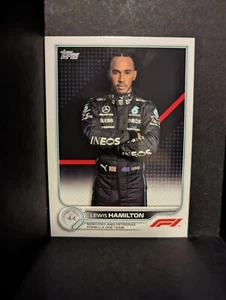 2022 Topps Chrome Formula 1 F1 #5 Lewis Hamilton Base Portrait - Mercedes - Picture 1 of 1