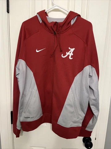 Alabama Crimson Tide Nike Therma Fit Zip Jacket Large Cover