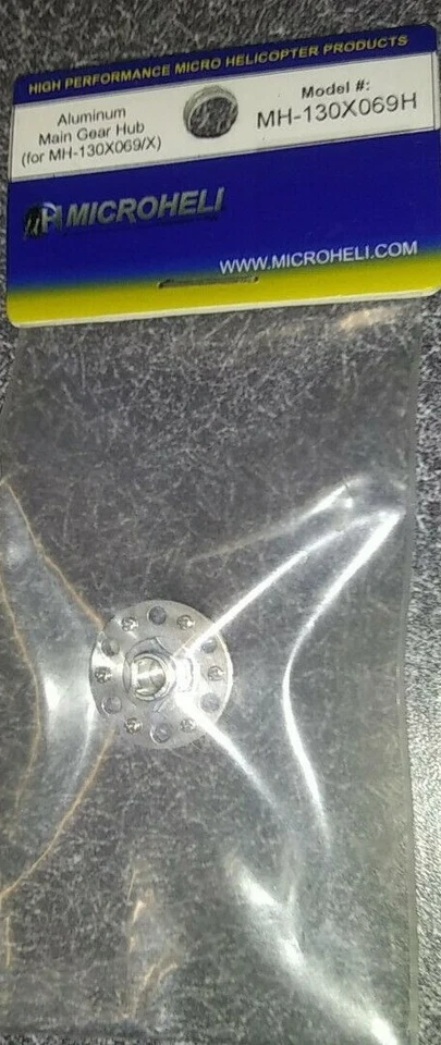 Microheli Aluminum Main Gear Hub MH-130X069H New - Image 1 of 1