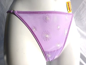 Wonderbra Lingerie Beautiful Lilac Odyssey Sexy Time Mesh String Thong Size M/L - Picture 1 of 18