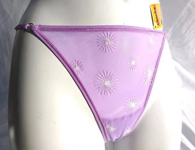 Lencería Wonderbra Hermosa Lila Odisea Sexy Tiempo Malla Tanga Talla M/L Foto 1 de 4