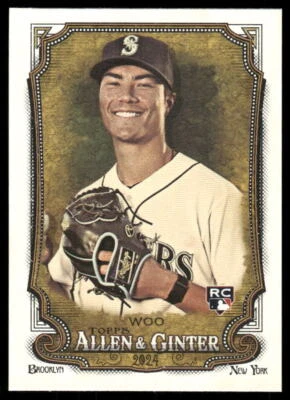 2024 Topps Allen & Ginter #78 Bryan Woo - Image 1 of 2
