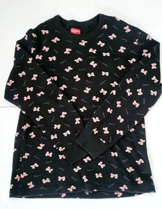 Supreme Bow Box Waffle Thermal Black Long Sleeve Shirt Gr. L  - Bild 1 von 4