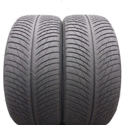 245 40 19 2x MICHELIN 245/40R19 98V XL MO Pilot Alpin5 Winterreifen 2017 5,8-6mm - Bild 1 von 4