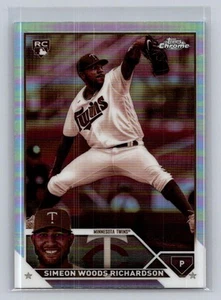 2023 Topps Chrome #173 Simeon Woods Richardson Sepia Refractors - Picture 1 of 2