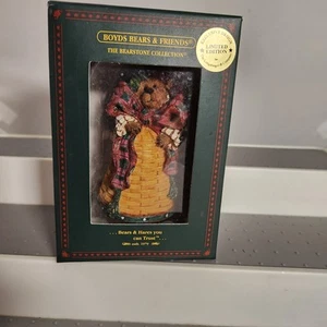 Boyd’s Bears Longaberger Christmas Ornament NIB Michael Jinglebeary Limited ED. - Picture 1 of 5