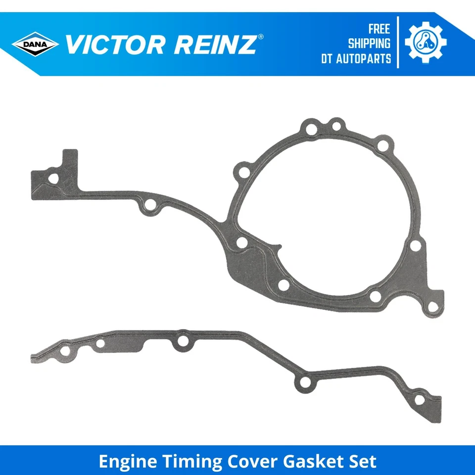 For 2001-2005 BMW 525i Engine Timing Cover Gasket Set Victor Reinz 2002 2003 - Image 1 of 1