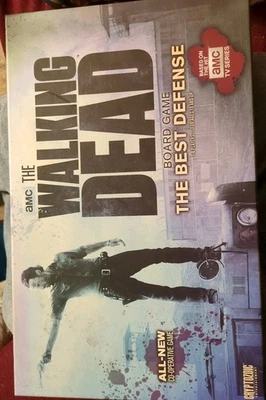 The Walking Dead The Best Defense COMPLETE Cryptozoic 2013 Co-operative Strategy - Image 1 of 4
