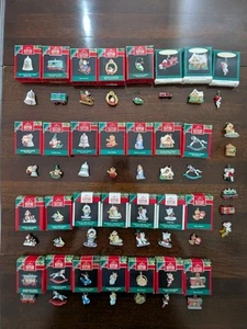 Hallmark Miniature Keepsake Ornaments. Mixed Lot Of Over 50 Various - Picture 1 of 3