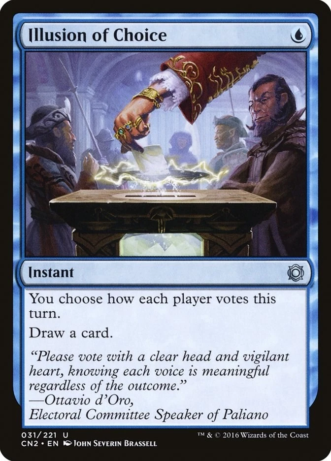 Illusion of Choice Conspiracy: Take the Crown Magic The Gathering MTG Card - Image 1 of 1
