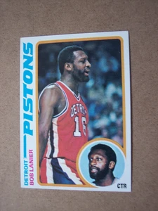 Tarjeta de baloncesto Bob Lanier 1978-79 Topps #125 EX-NM, bonita tarjeta - Imagen 1 de 2