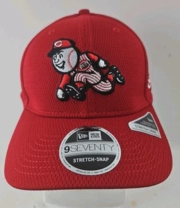 New Era Cincinnati Reds 9SEVENTY Stretch-Snap Snapback OSFM Hat - Brand New - Picture 1 of 12