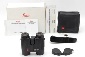 Rare !! [MINT in Box] LEITZ LEICA 8x32 BA TRINOVID Binoculars Black  from  JAPAN - Picture 1 of 10