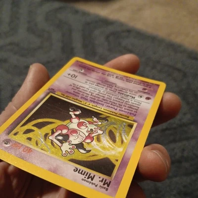 Pokémon TCG Mr. Mime Jungle 6/64 Holo Unlimited Holo Rare - Image 1 of 3