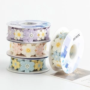 DIY Wedding Decoration Ribbon Embossed Ribbon Flower Packaging - Picture 1 of 10