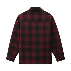 Camicia sacramento foderata in sherpa marrone Dickies - Foto 1 di 12