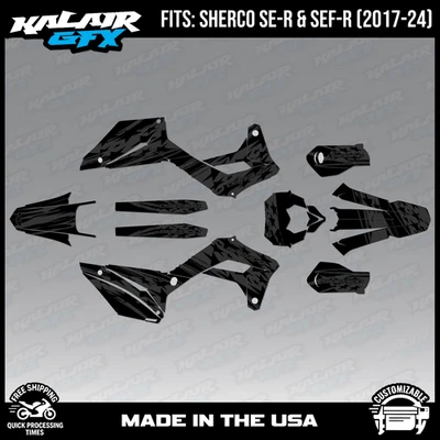 Kit de gráficos para Sherco 300SE-R y 300SEF-R (2017-2024) Midgard - TAN Foto 1 de 4