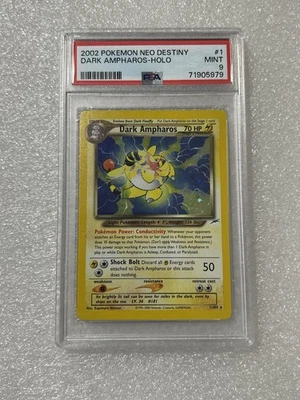 Dark Ampharos PSA 9 NEO DESTINY - Image 1 of 2