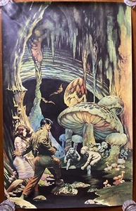 Frank Frazetta The Secret People Fantasy Poster Print 15 X 23 Vintage Print #114 - Picture 1 of 4
