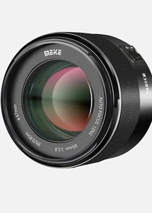 MEKE 85mm f/1.8 Autofocus Standard Prime Lens For Canon EF Mount Cameras - Picture 1 of 5