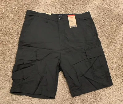 Levi's Carrier Cargo Shorts Graphite Gray Size 34 RT$50 NWT D14 - Image 1 of 4