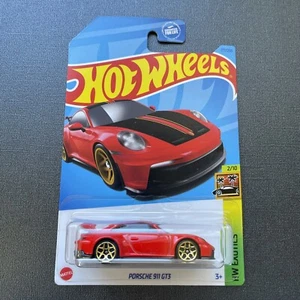 2023 Hot Wheels - PORSCHE 911 GT3 - Red - HW Exotics 2/10 - #177/250 - K Case - Picture 1 of 6