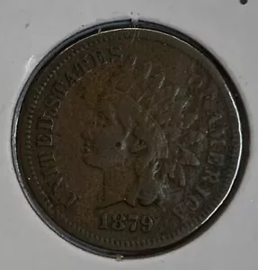 1879 Indian Head Cent, Fine (5823) - Picture 1 of 2