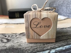 50x Vintage Wedding Favour Box Candy Lolly Chocolate Bomboniere Guest Gift Boxes - Picture 1 of 7