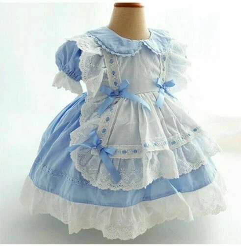 NUEVO Bebé Niña Sissy Mini Vestido Falda Juegos con disfraces Disfraz Hecho a medida Foto 1 de 4