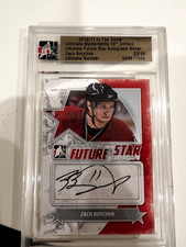 2010-11 ITG Ultimate Memorabilia Future Stars Autographs #4 Zach Boychuk /24
