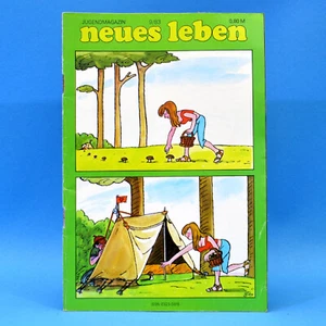 DDR Neues Leben 9 1983 NDW Mona Lise Santana Mädchen-Mode Aktbild Kita Borowa E - Bild 1 von 1