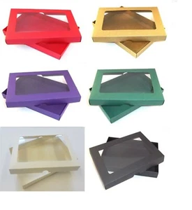 Caja de regalo de apertura A6 / Caja de tarjetas de felicitación / Invitaciones de boda / 6 colores / Elige cantidad - Imagen 1 de 7