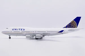 JC Wings 1:200 United Airlines Boeing B747-400 “Flaps Up” N175UA Diecast Model - Picture 1 of 12
