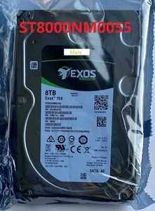 Seagate Exos ST8000NM0055 8TB SATA III 256MB Cache 7200Rpm 3,5'' Inch - Bild 1 von 5