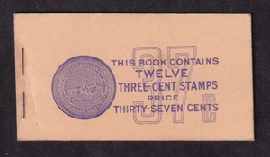 1954 Statue Liberty 3c BK104 (2 Sc 1035a panes) complete fresh mint booklet - Picture 1 of 2