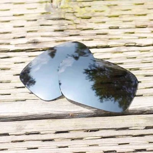 Walleva Mr.Shield Black Polarized Replacement Lenses for Oakley TwoFace (OO9189) - Picture 1 of 10