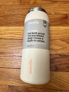 Neu Hellrosa Owala 32 Unzen Wasserflasche nur isoliert fehlender Strohhalm & Deckel - Bild 1 von 6