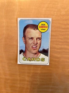 1969 TOPPS BASEBALL #18 DICK SCHOFIELD!! $1 SHIPPING!! - Picture 1 of 2