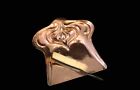 Ramasse miette en cuivre Art Nouveau / Art Nouveau copper crumb catcher
