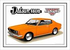 DATSUN 180B  SSS  COUPE  LIMITED EDITION CAR DRAWING  A4  PRINT (7 CAR COLOURS)
