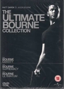 The ultimate Bourne Collection DVD -New and Sealed - 3 Disc set Region 2-4 - Bild 1 von 2